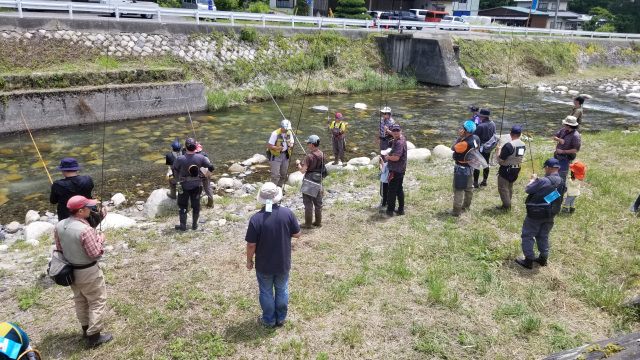テンカラ釣り&毛バリ講習会