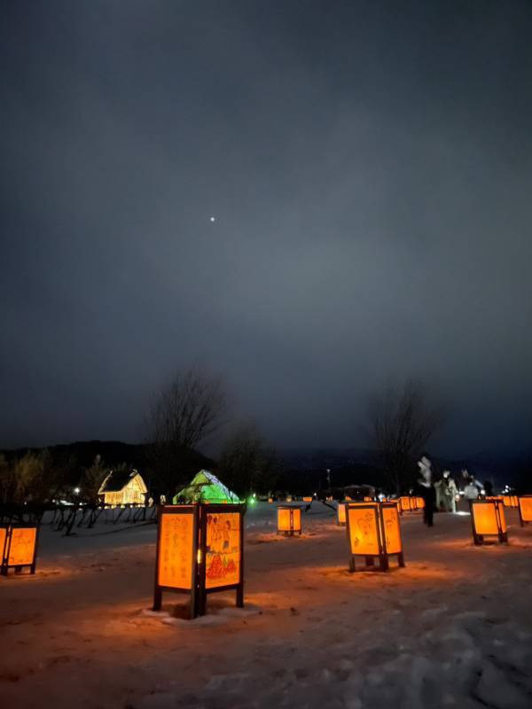 遺跡を彩る光の旅 Shiojiri Night Museum in 平出遺跡