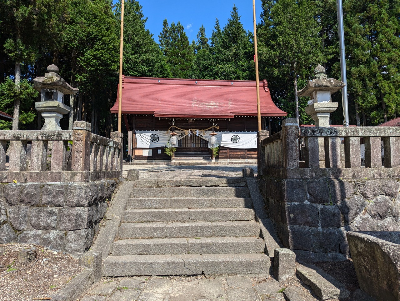 諏訪神社｜観光スポット｜中央アルプスと木曽路 癒やしの道ガイドマップ|中津川・塩尻・木曽・下伊那広域連携 SDGｓ推進協議会