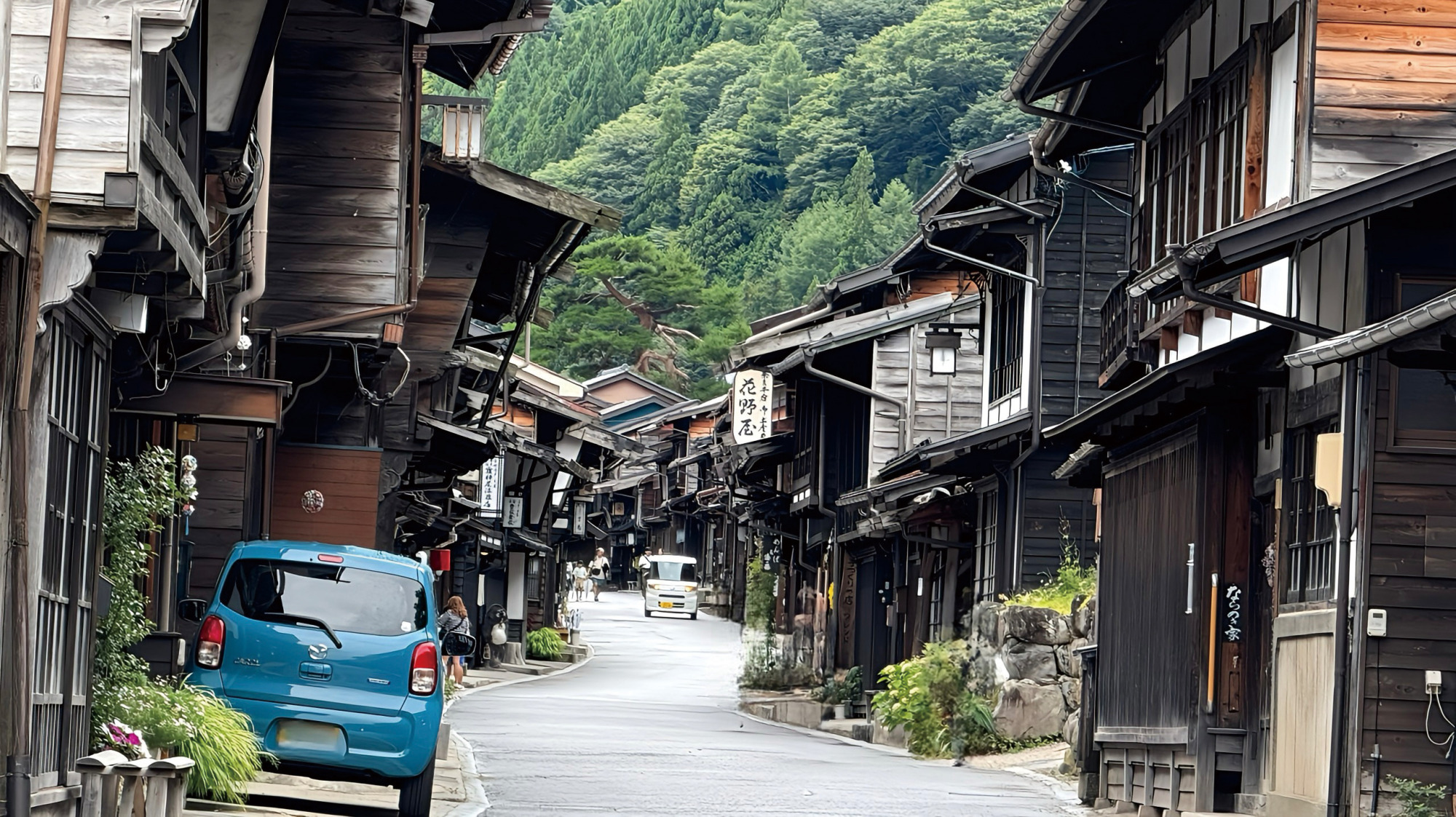 奈良井宿（撮影場所：塩尻市）